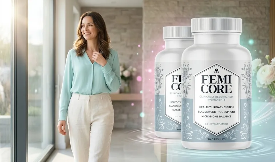FemiCore bladder supplement review - official bottle